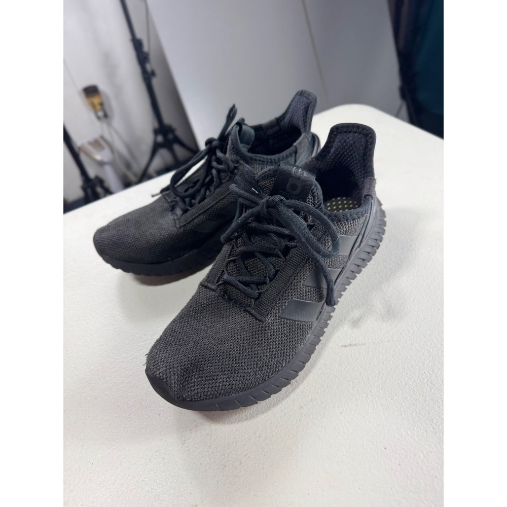 Adidas Running Shoes Lightweight Athletic Sneakers Black Size 7.5 - Picture 3 of 11